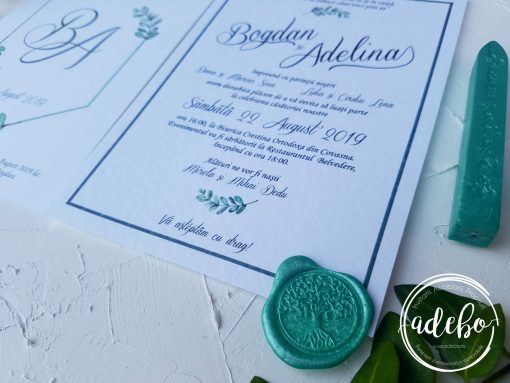 Invitatie nunta Eucalipt 2