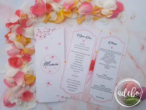 Invitatie nunta flori de cires 3