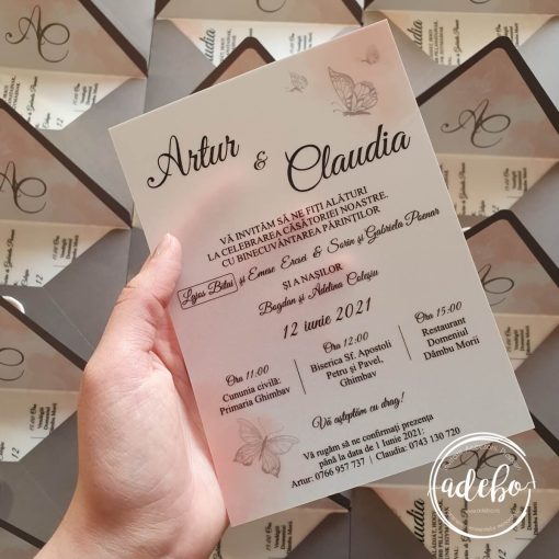 Invitatie de nunta Clart