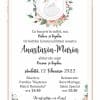 Invitatie botez digitala - Lebada