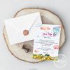Invitatie botez - Ursulet panda