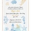 Invitatie botez digitala - tematica marina