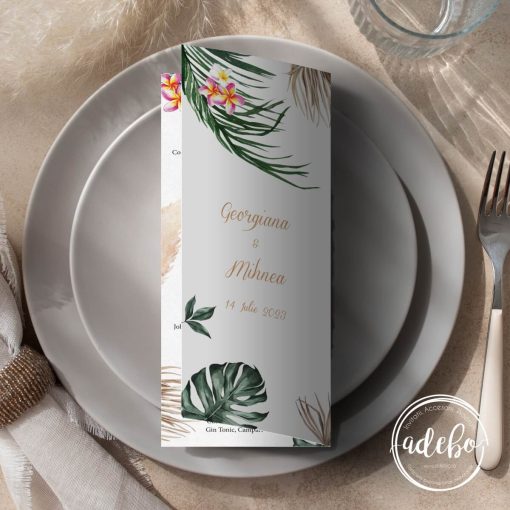 Meniu nunta - Exotic 2