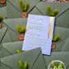 Invitatie botez verde olive