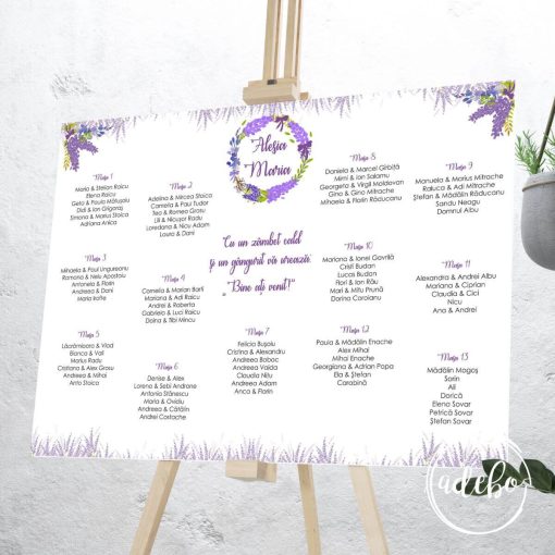 Lista invitati botez lavanda